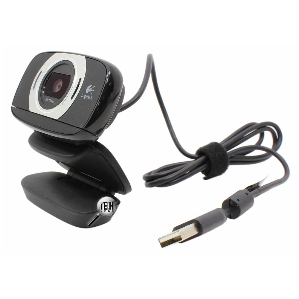 C615, 1920 x 1080 Pixel, 1080p, 720p, Auto, USB 2.0, Nero, Clip / Stand - Foto 2